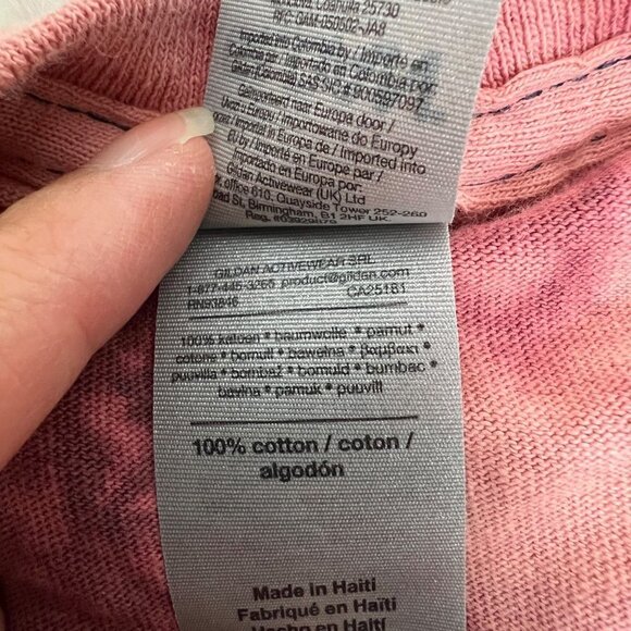 Custom Bleach Tie Dye Aloha Keiki Short Sleeve Tee T-shirt - Picture 4 of 6